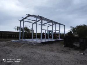 wiata rolnicza konstukcja