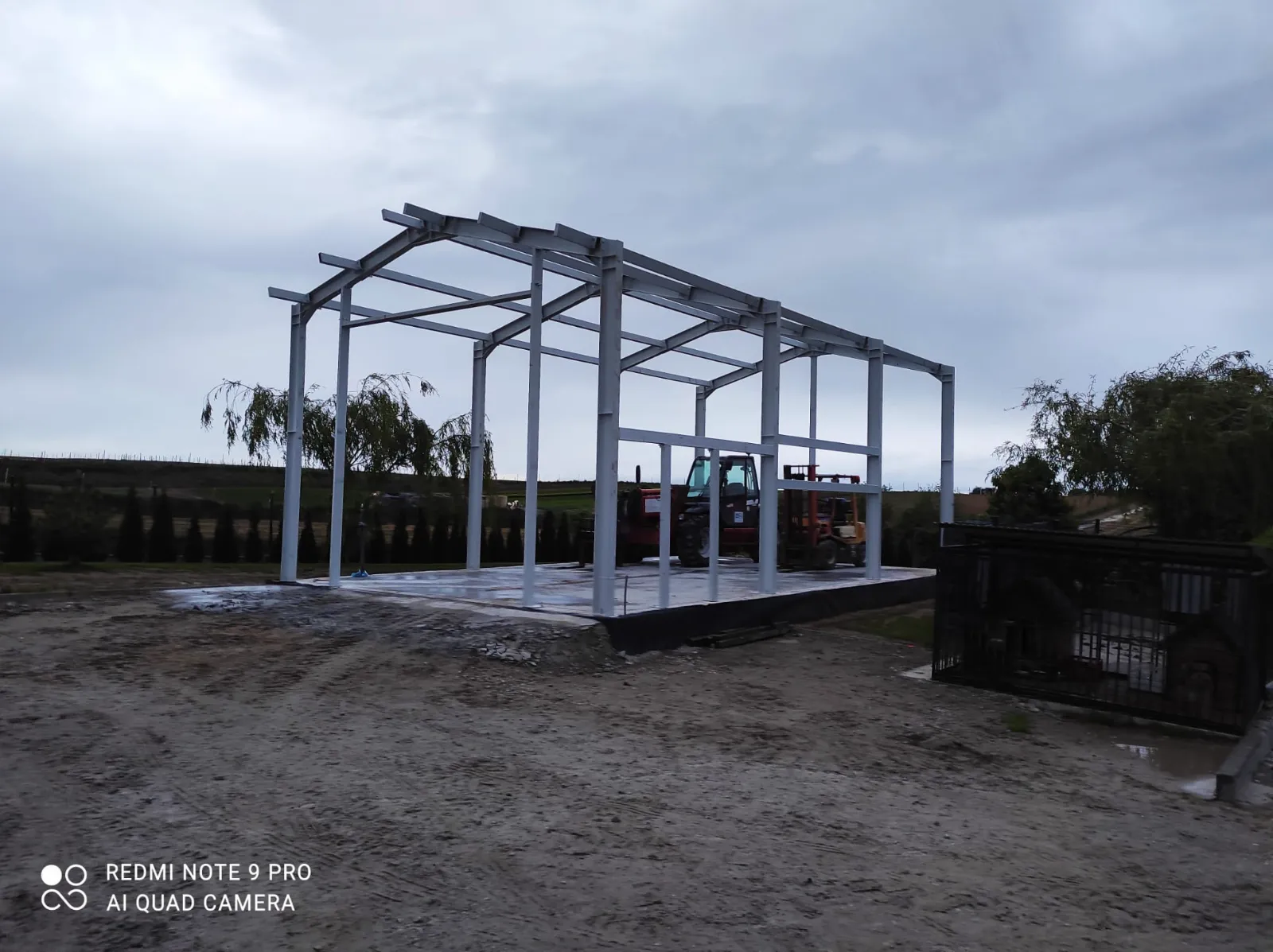 wiata rolnicza konstukcja